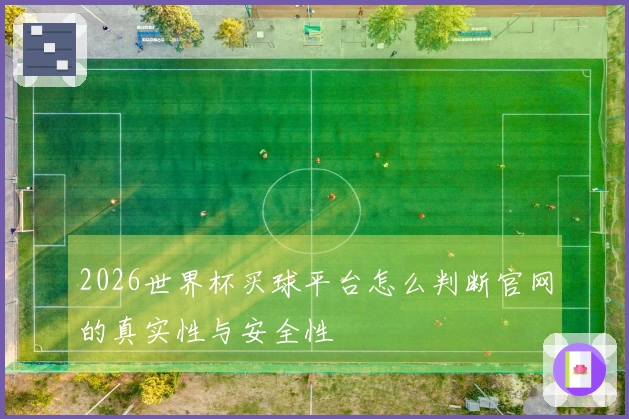 2026世界杯买球平台怎么判断官网的真实性与安全性